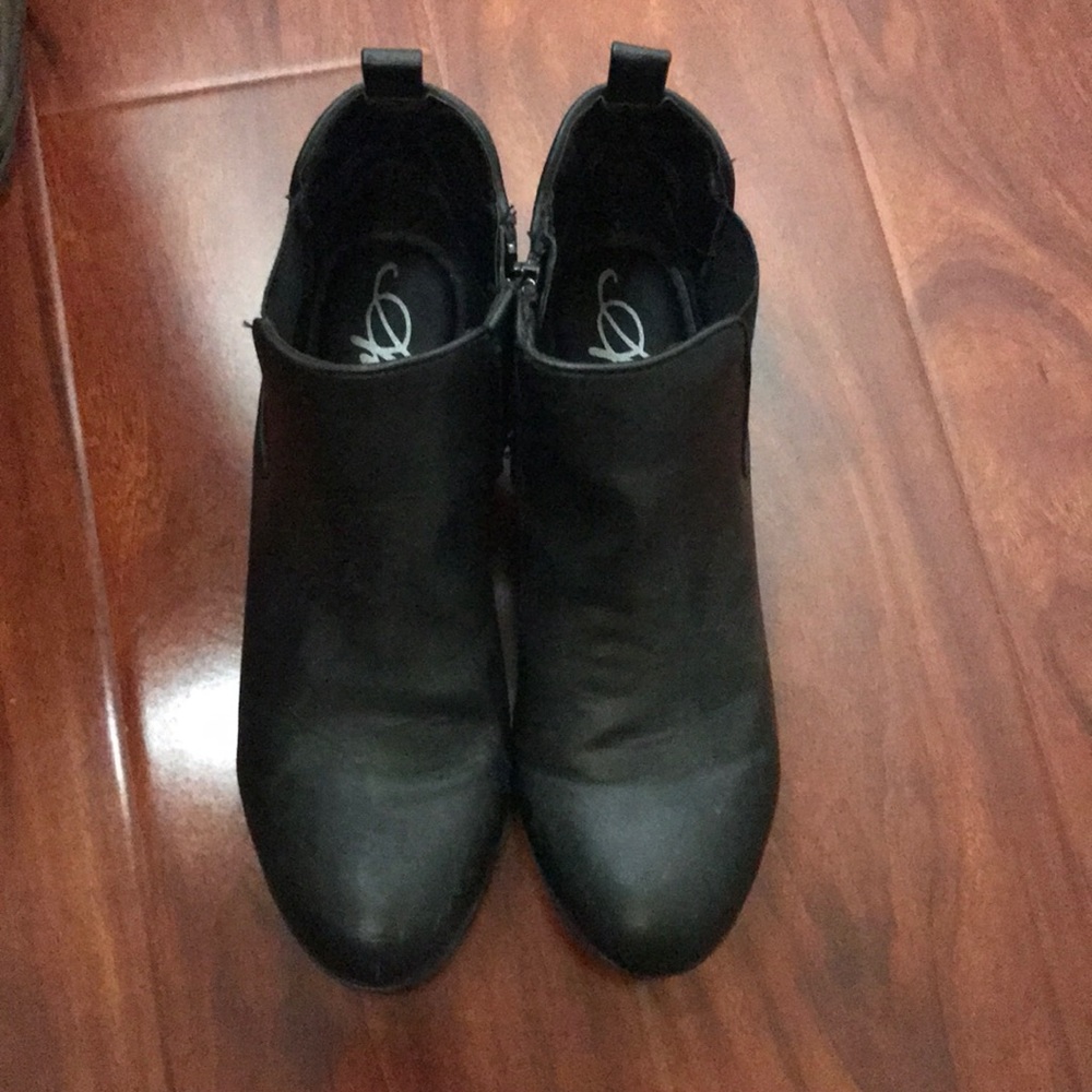 black boots
